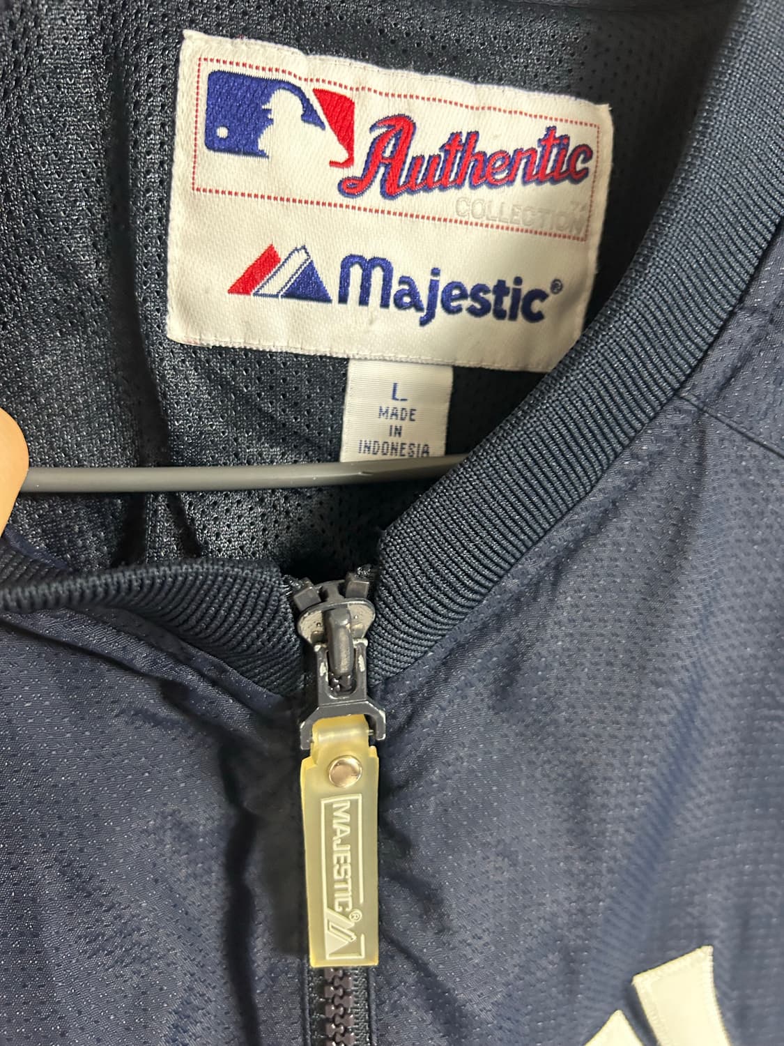 마제스틱 뉴욕양키스 윔엄 집업L사이즈 팜 상품이미지3