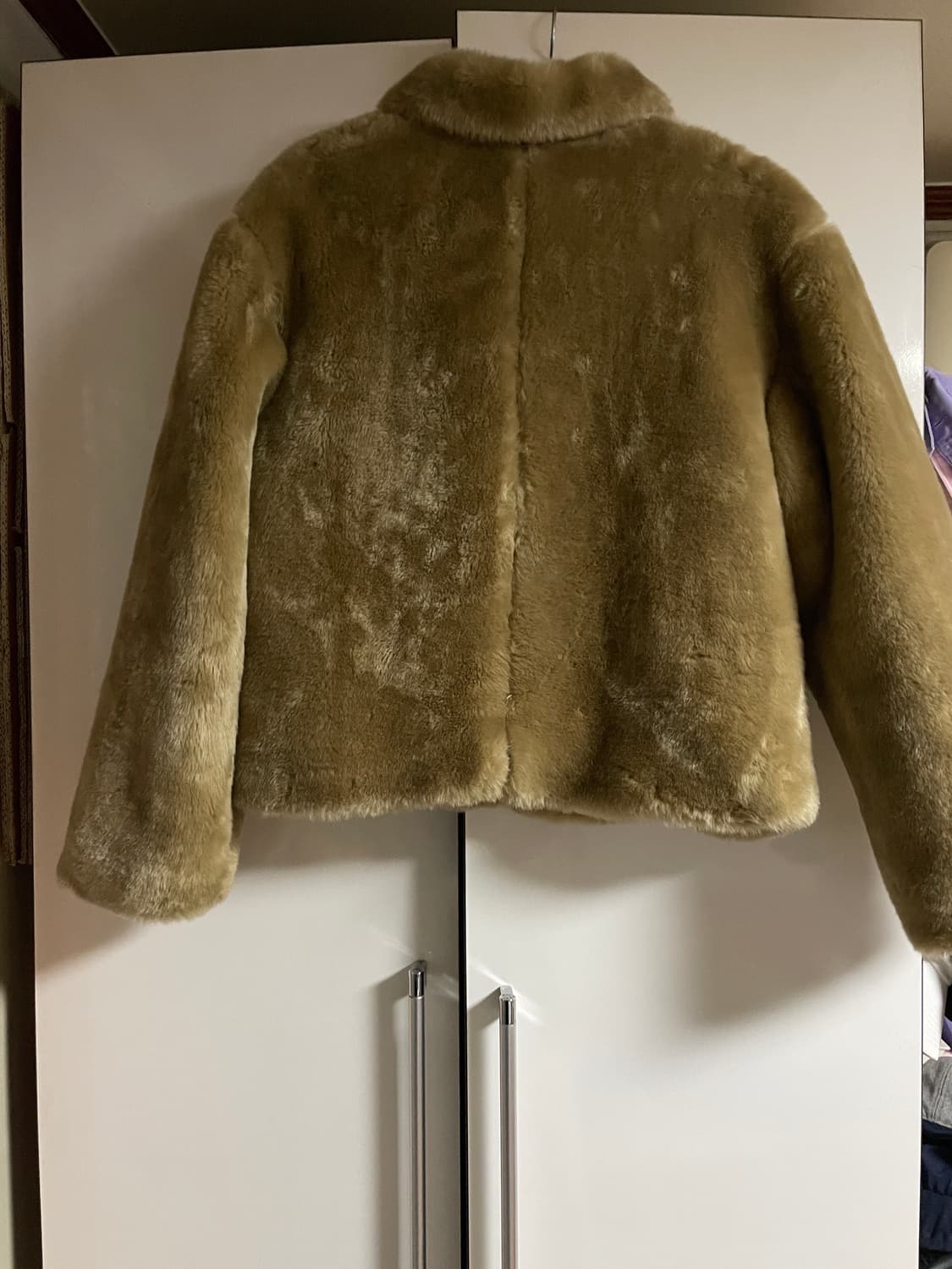 더오픈프로덕트 퍼 크롭 자켓 상품이미지2