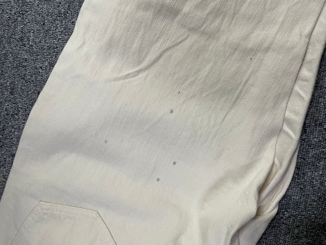 우영미 21ss 아이보리팬츠 50사이즈 상품이미지2