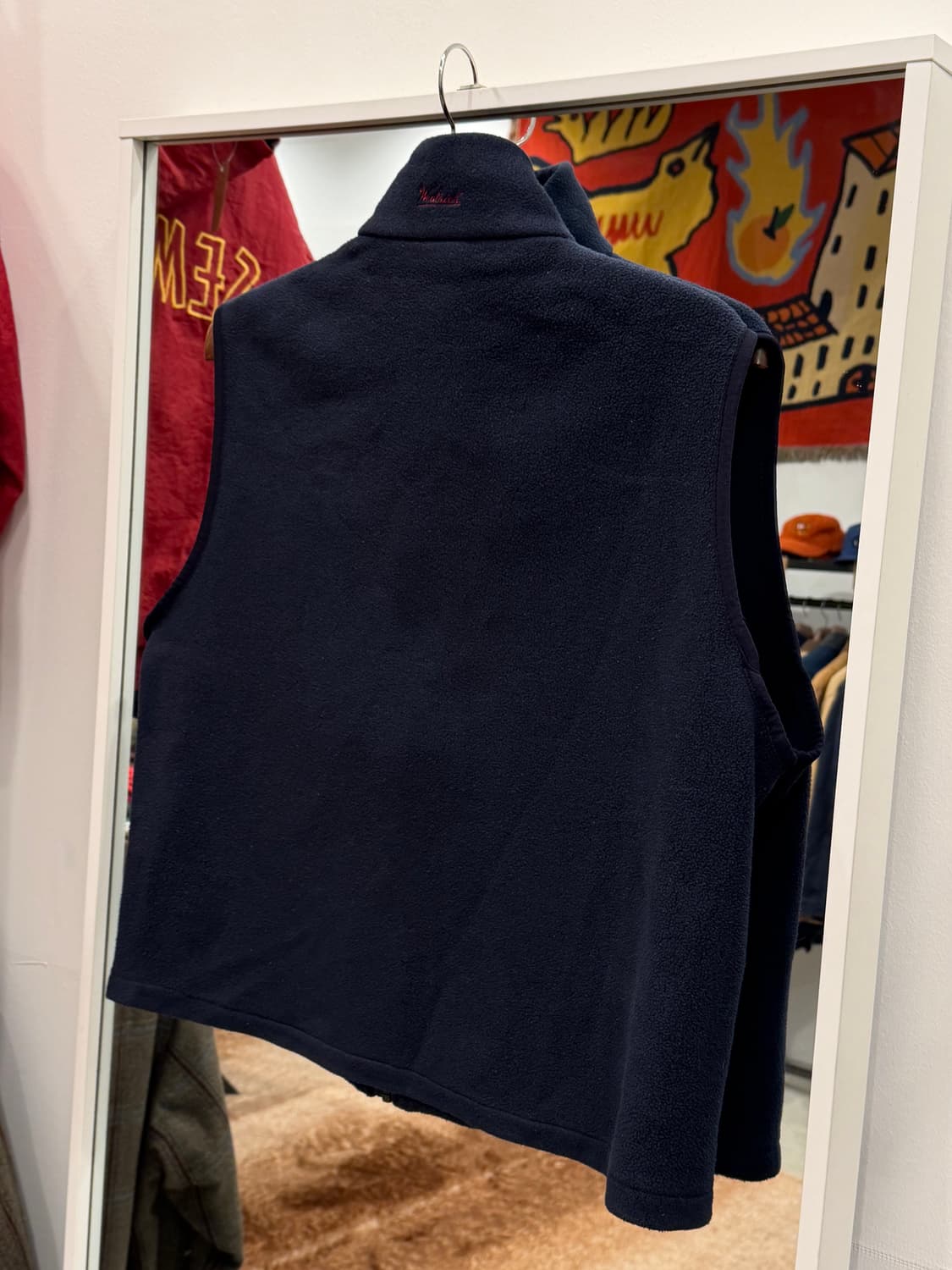 90s Woolrich 울리치 폴라텍 플리스 베스트 (made USA) 상품이미지5