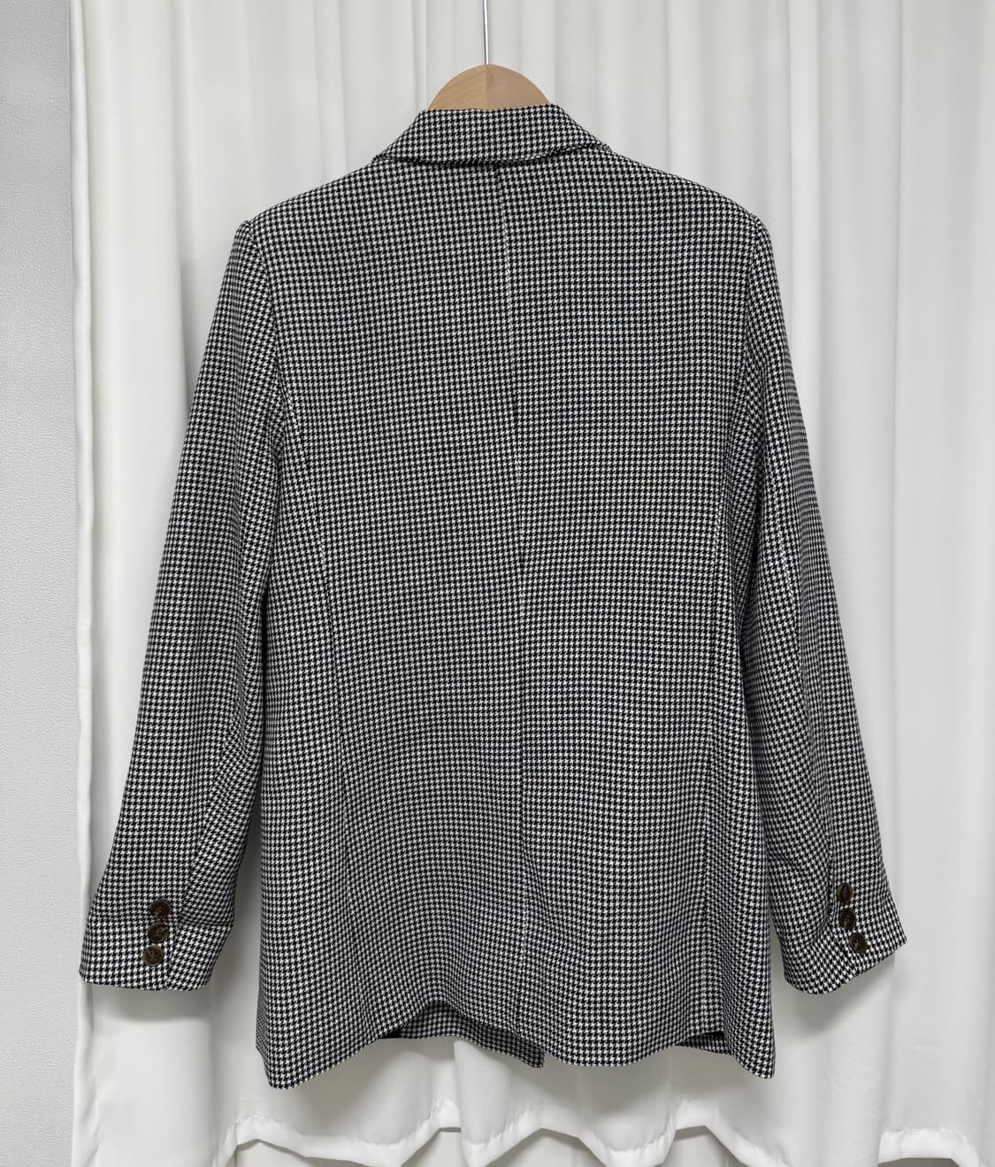 하운드투스 체크 더블 자켓 비스코스 상품이미지5