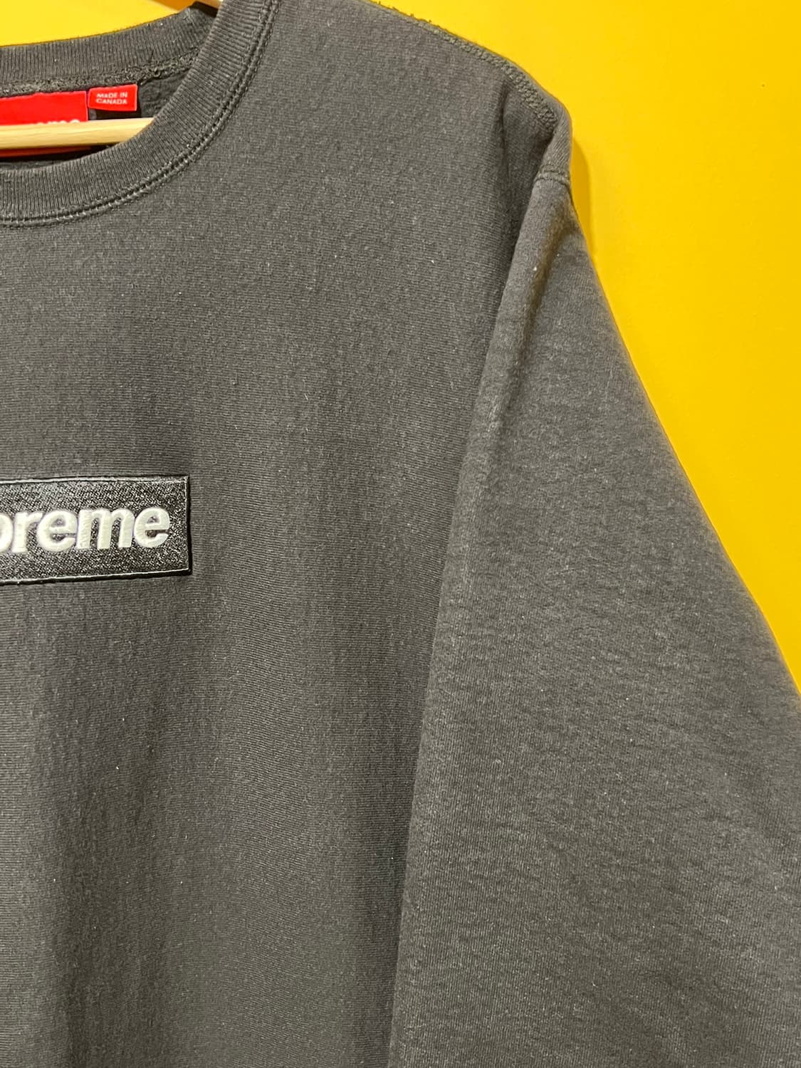 18FW [L] 슈프림 박스로고 맨투맨 상품이미지2