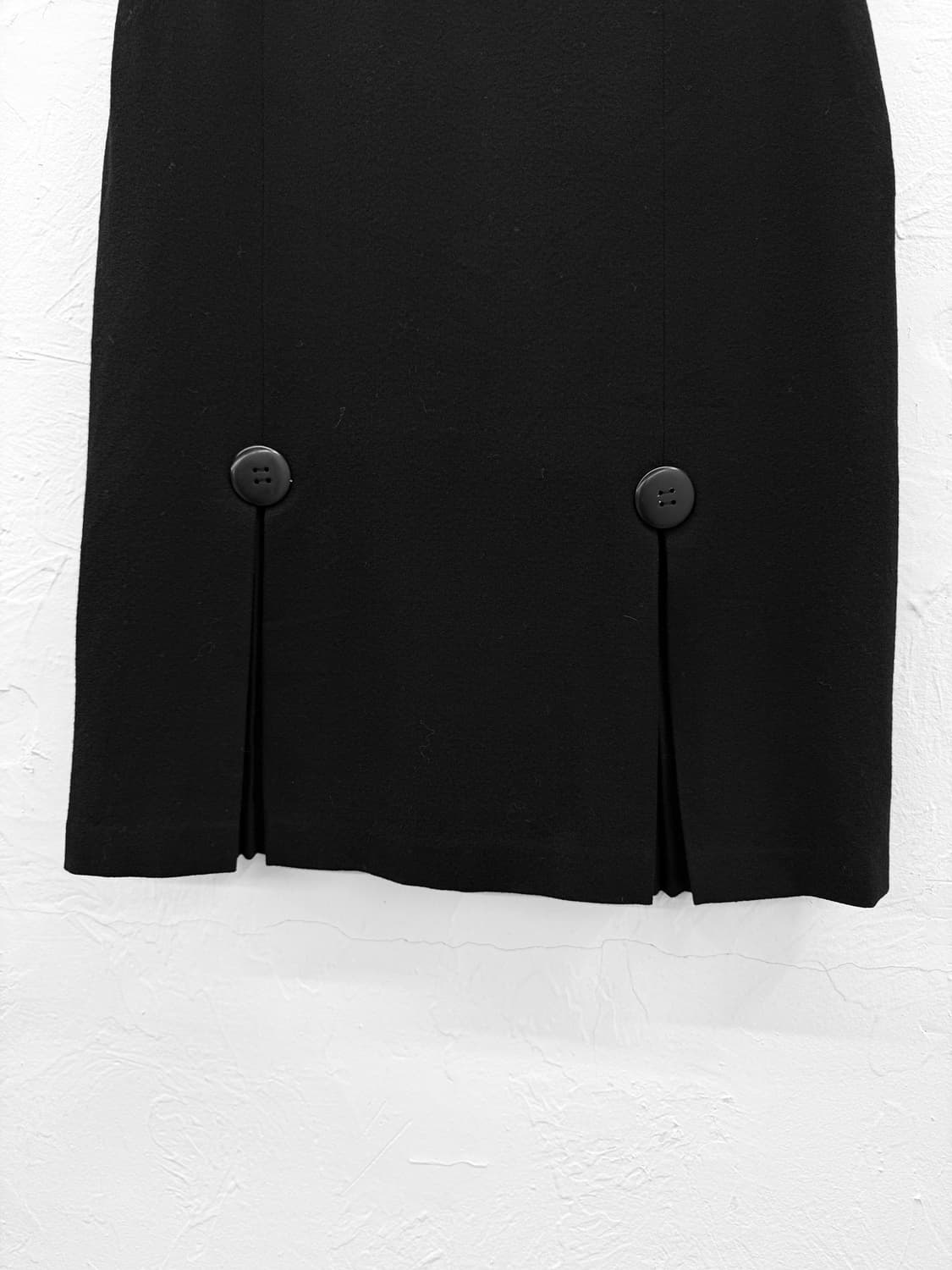 preference 버튼 플리츠 울 스커트 상품이미지2