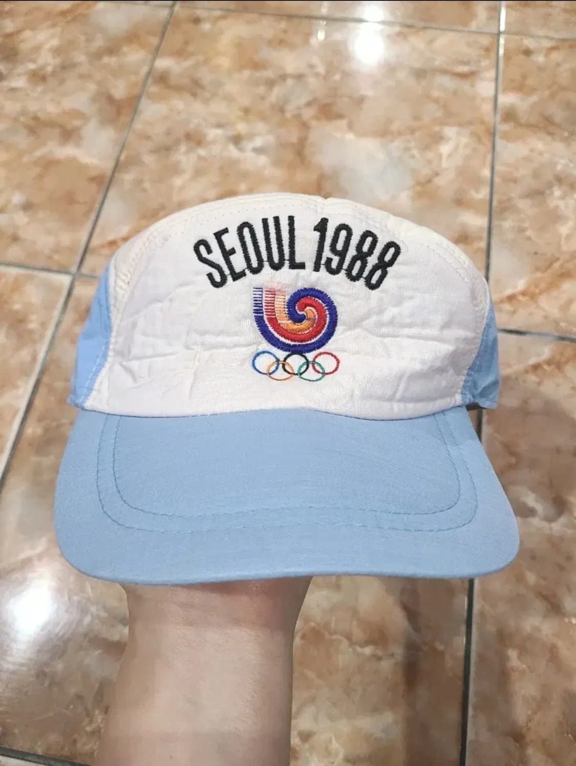 1988 서울올림픽 빈티지 스냅백 블루 (260319) 상품이미지1