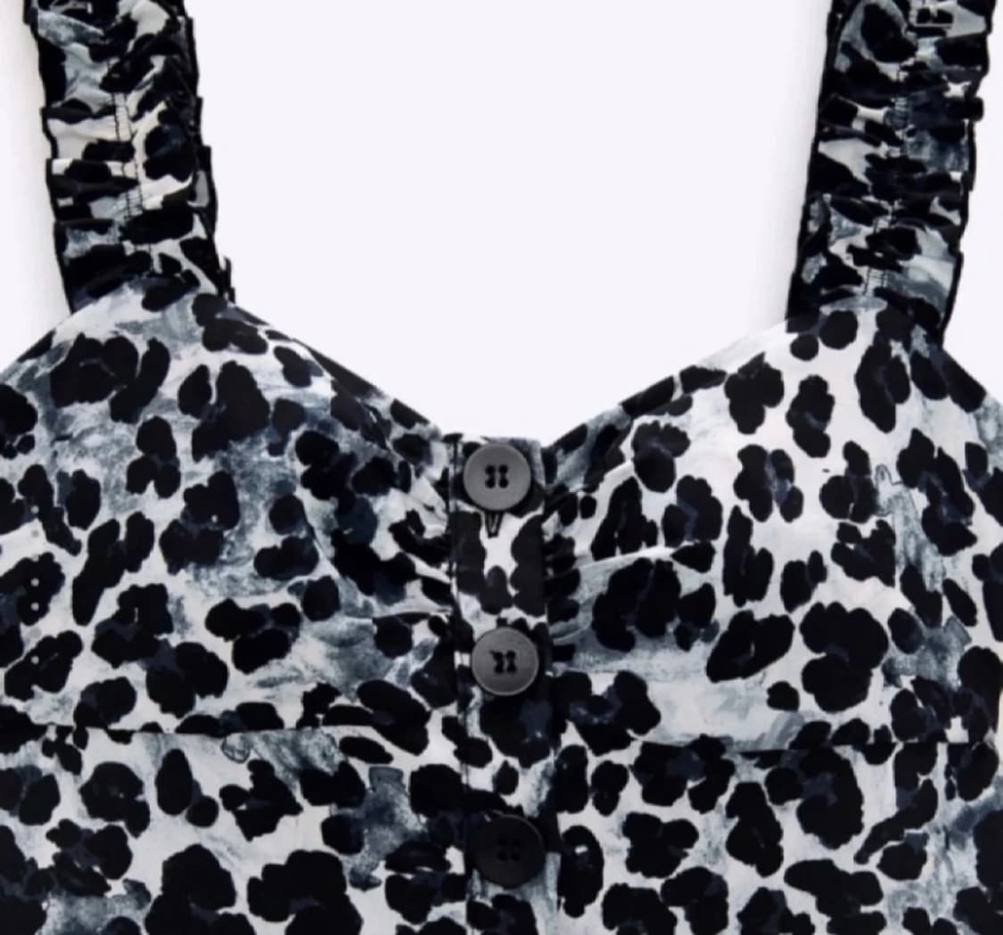 [ ZARA ] 레오파드 패턴 원피스 상품이미지7