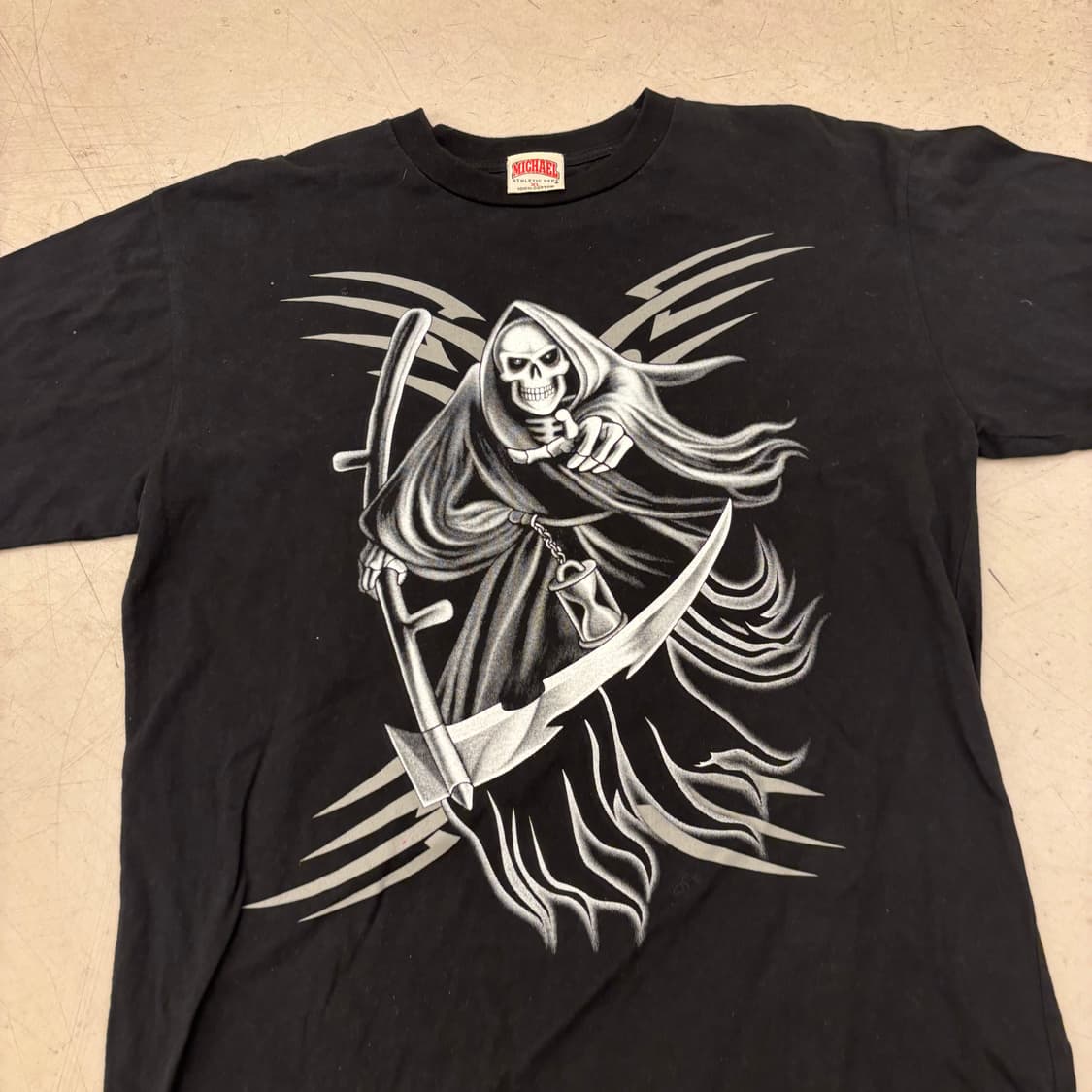 빈티지 사신 빅로고 티셔츠 상품이미지2