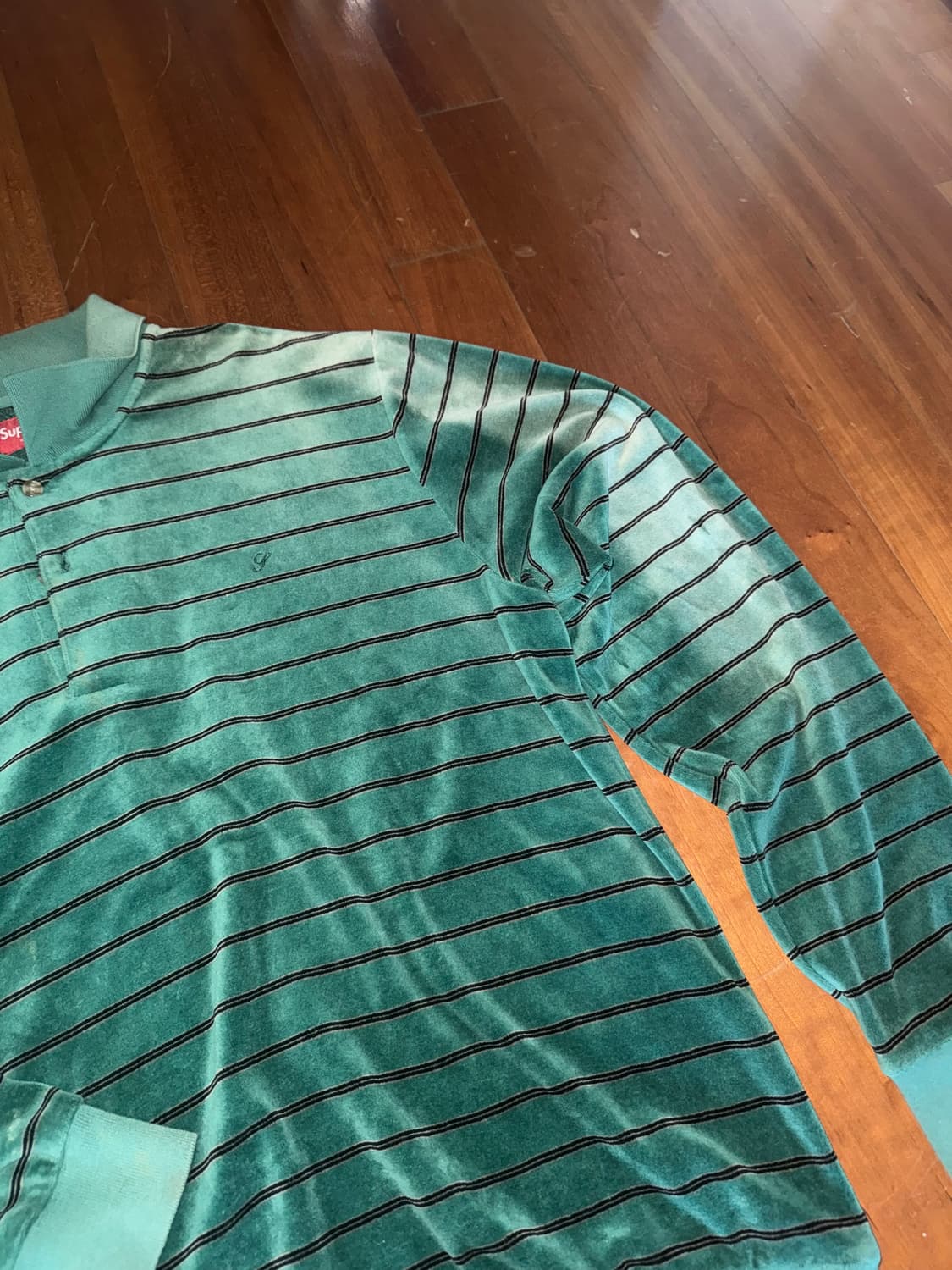 슈프림 긴팔 폴로티 L 상품이미지4