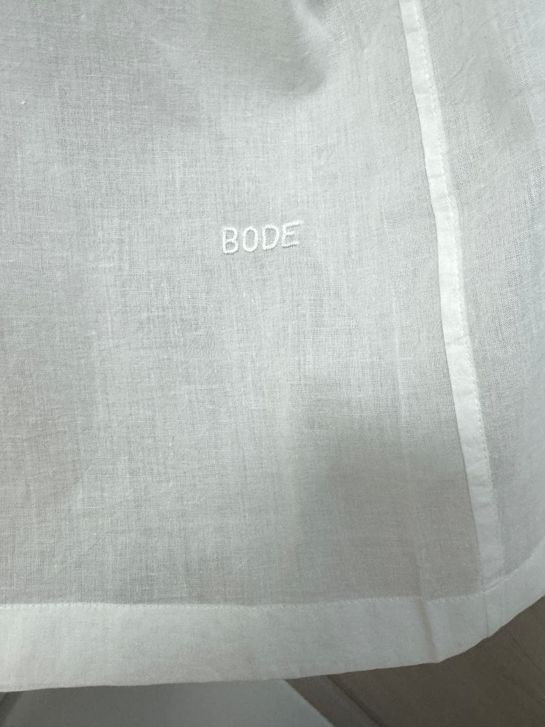 Bode 화이트 반팔 셔츠 상품이미지7