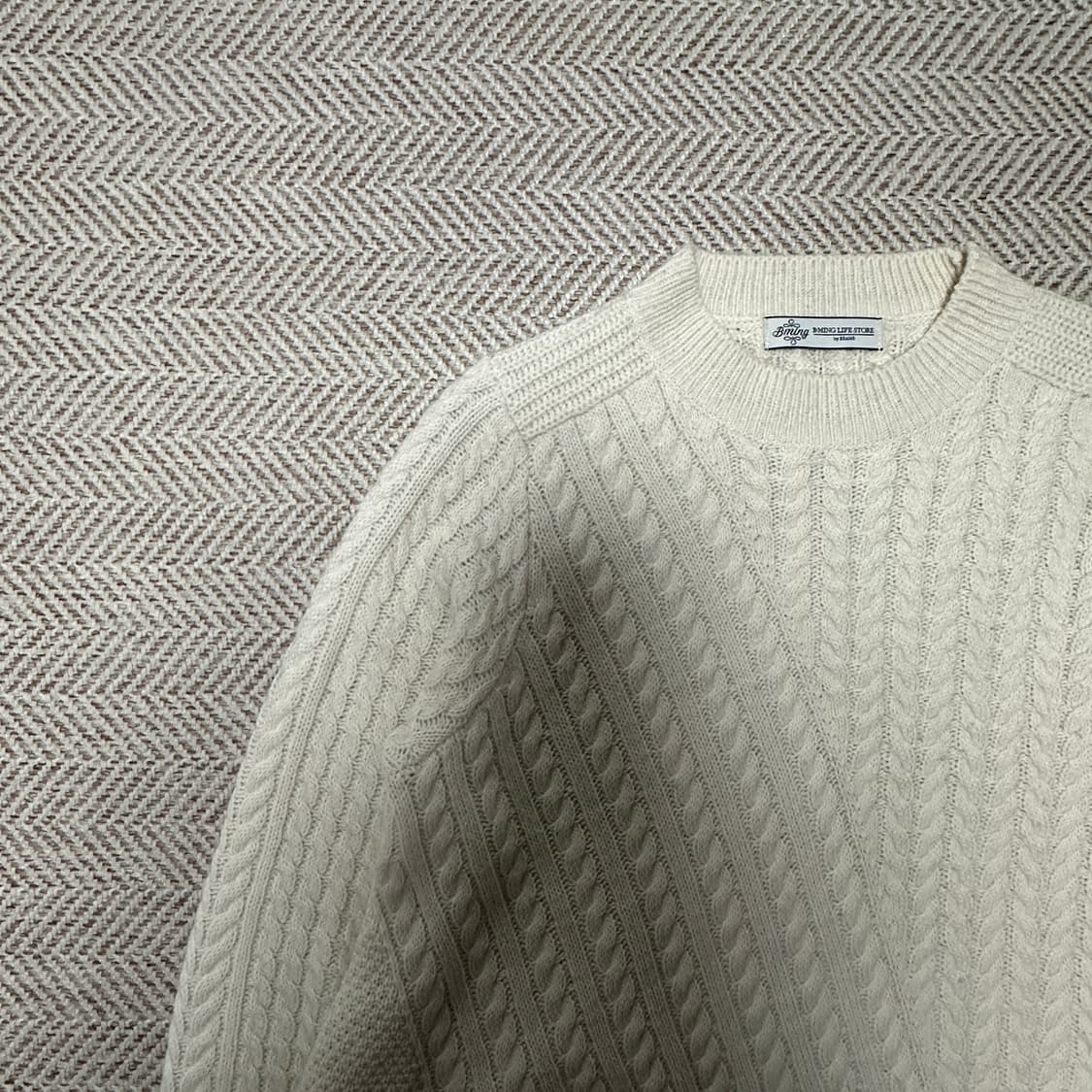BEAMS women knit sweater 상품이미지3