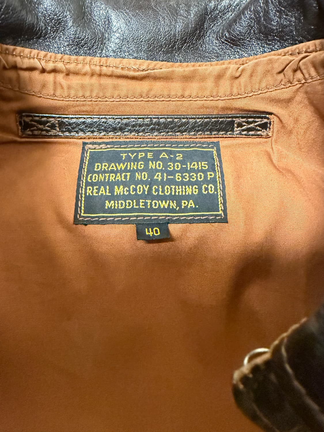 리얼맥코이 A2 자켓 상품이미지6