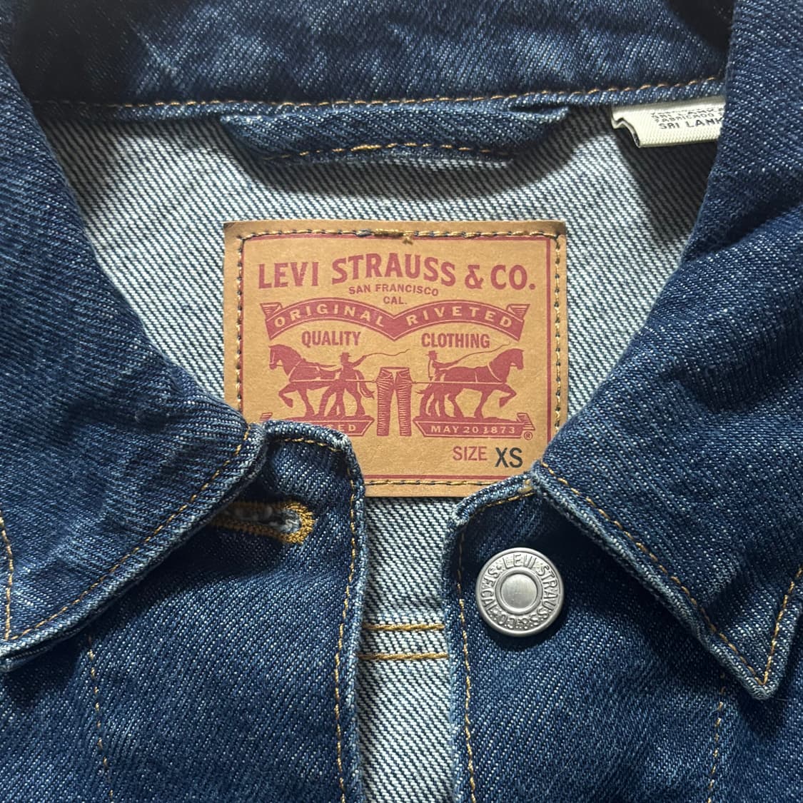 리바이스 데님 자켓 상품이미지3