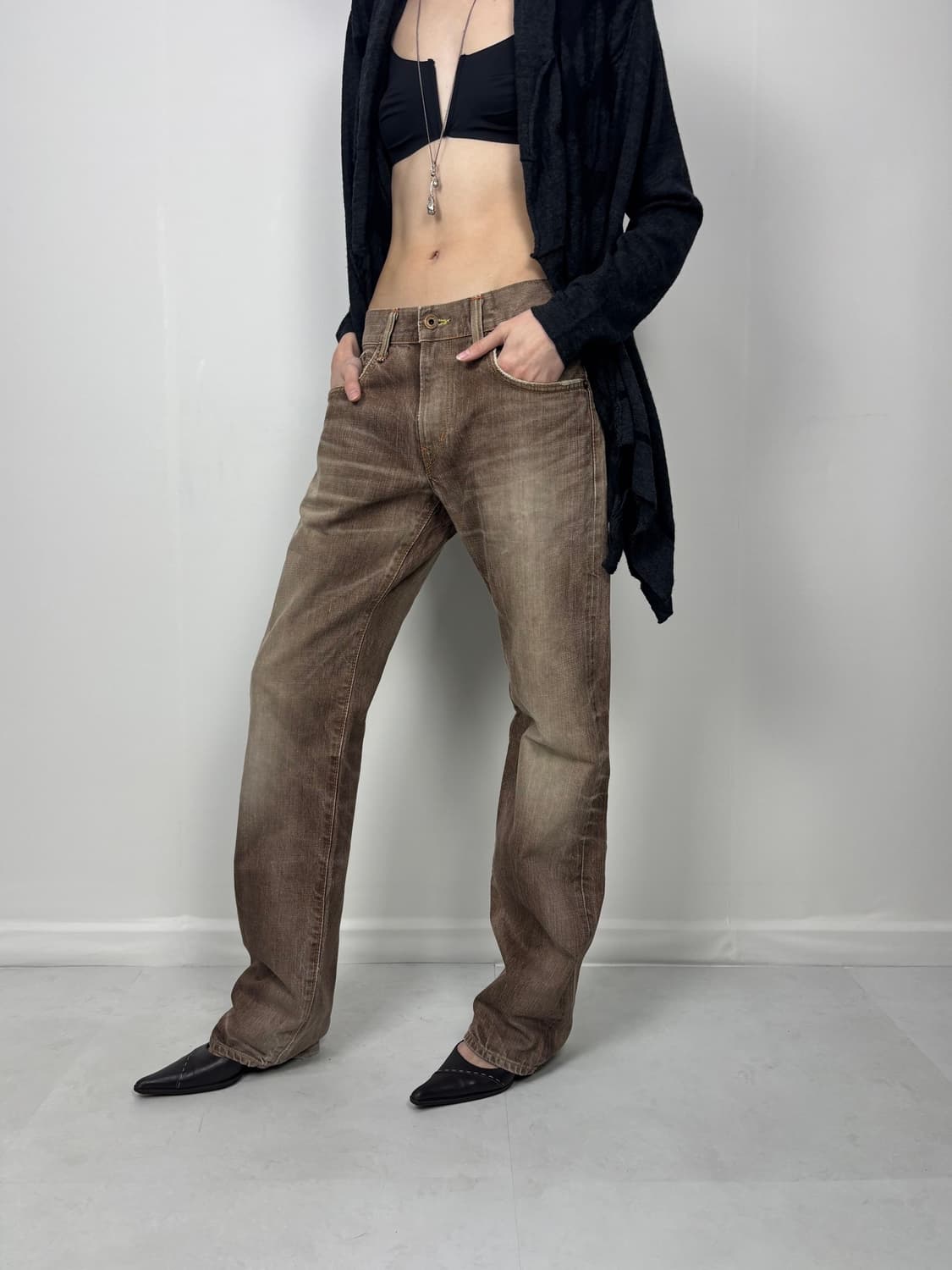 에드윈 워싱 데님 팬츠 상품이미지1