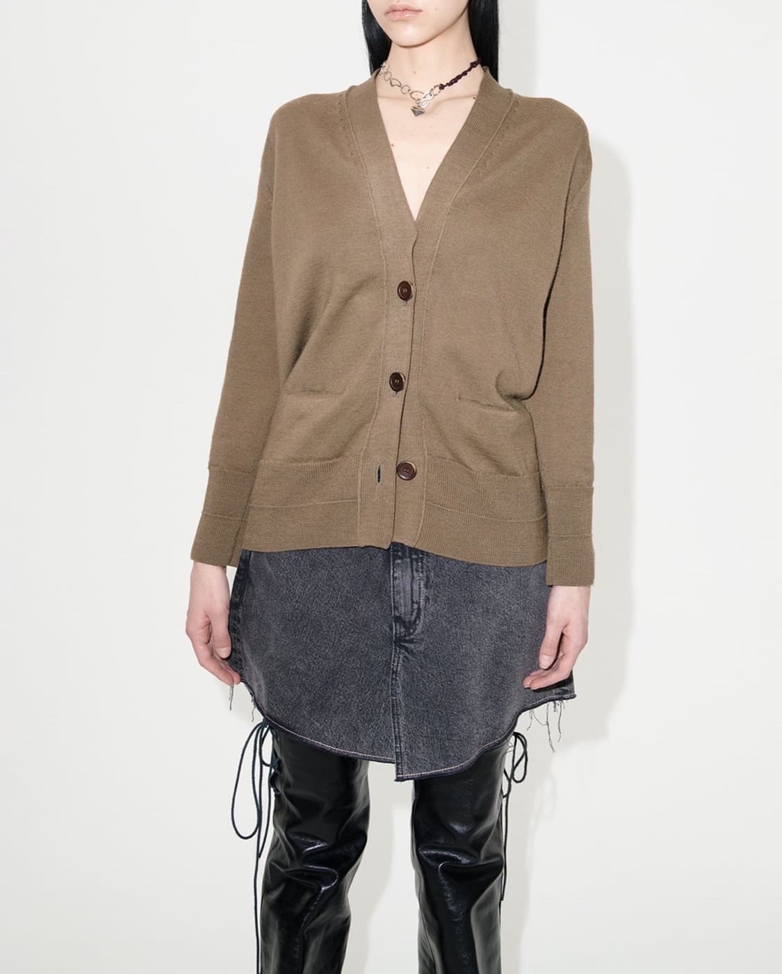 (정품/새상품) OUR LEGACY 아워레가시 여성 메리노울 가디건 상품이미지4