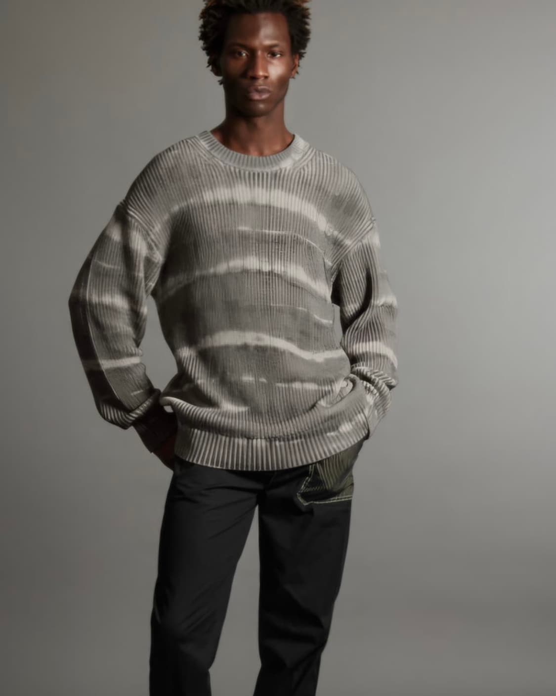 새제품 cos x 리스 예보아 콜라보 타이다이 니트 상품이미지4