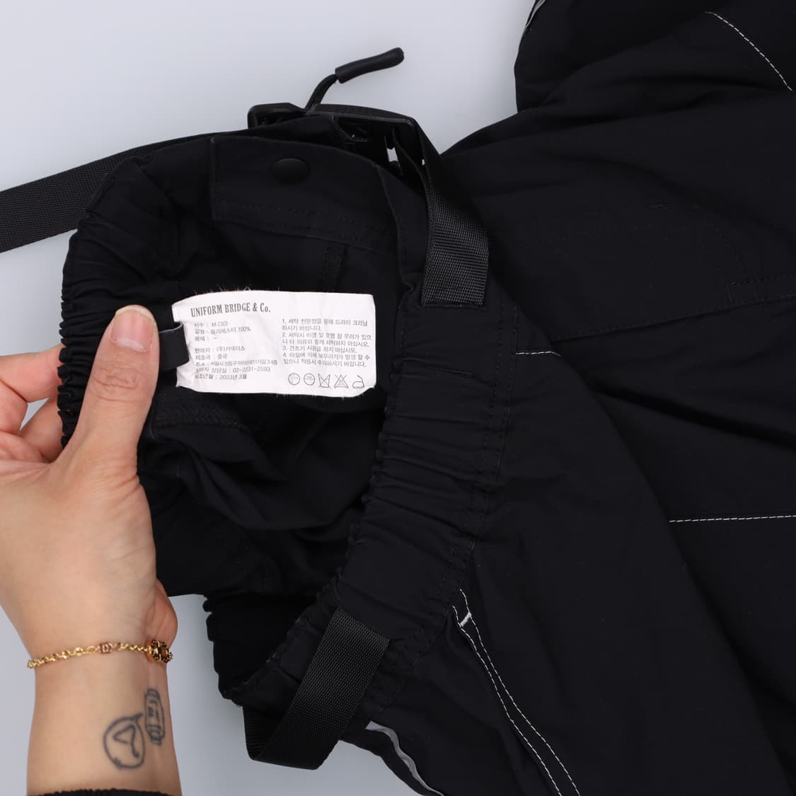 M 유니폼브릿지 벨트 반바지 0402H1 상품이미지5