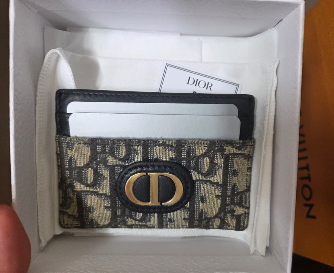 디올 오블리크 몽테인 카드지갑 상품이미지1
