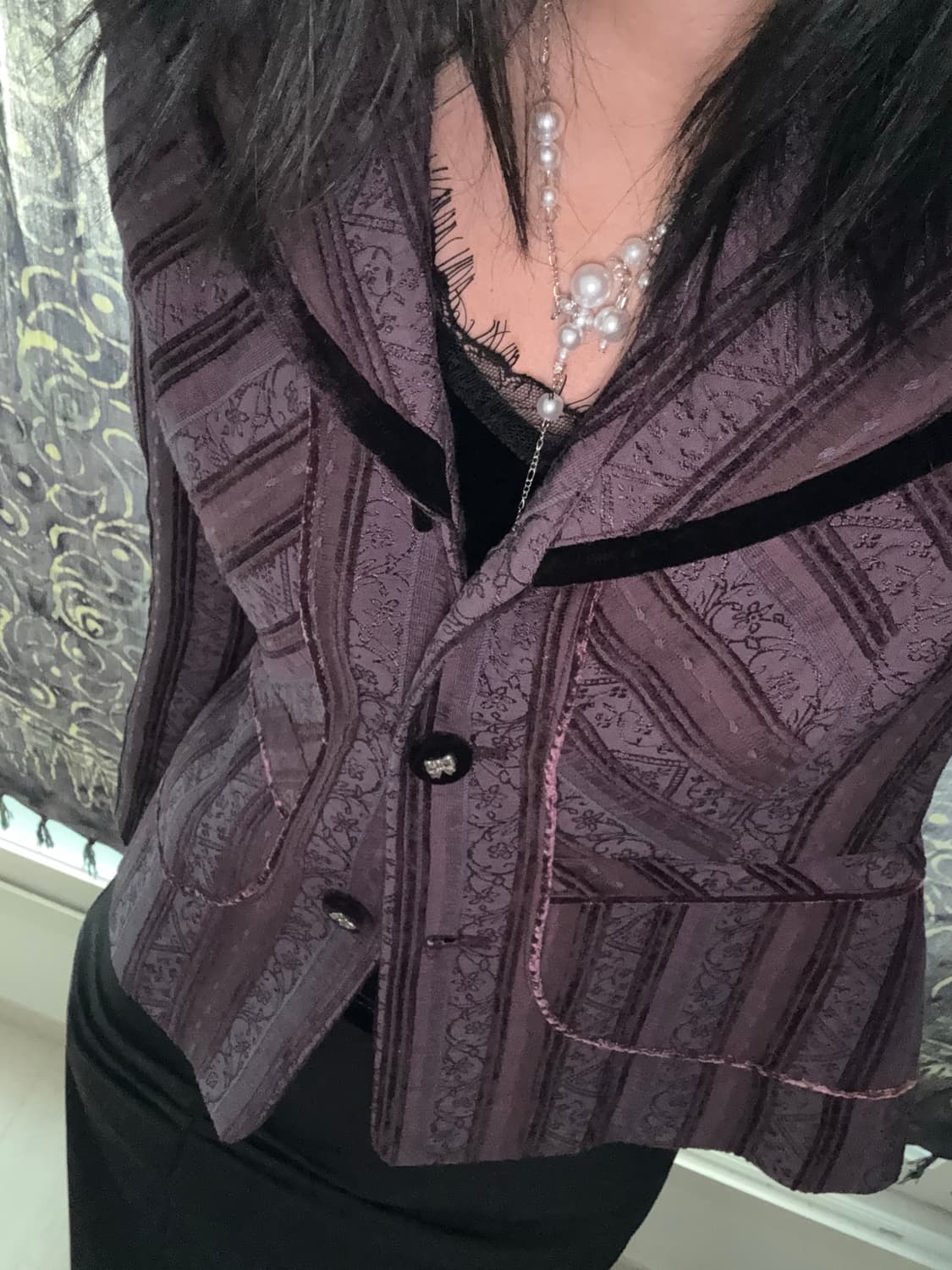 INVEST 히메 퍼플 자켓 상품이미지3