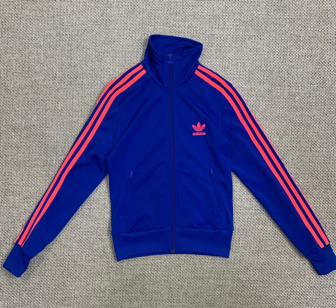 아디다스 파이어버드 블루/핑크 트랙탑 85 상품이미지1