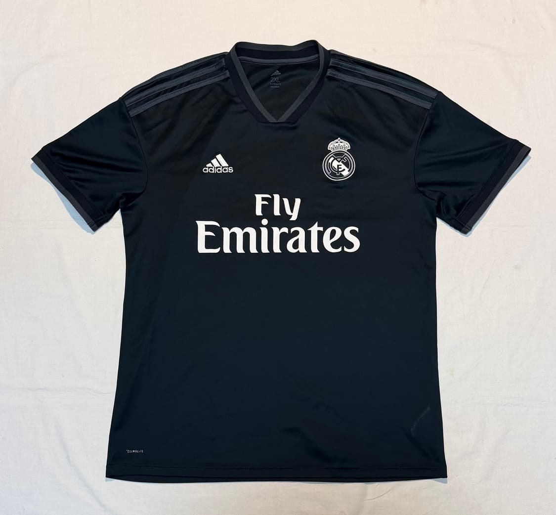 아디다스 18-19 레알마드리드 어웨이 유니폼 져지드 어웨이 유니폼 져지 상품이미지1