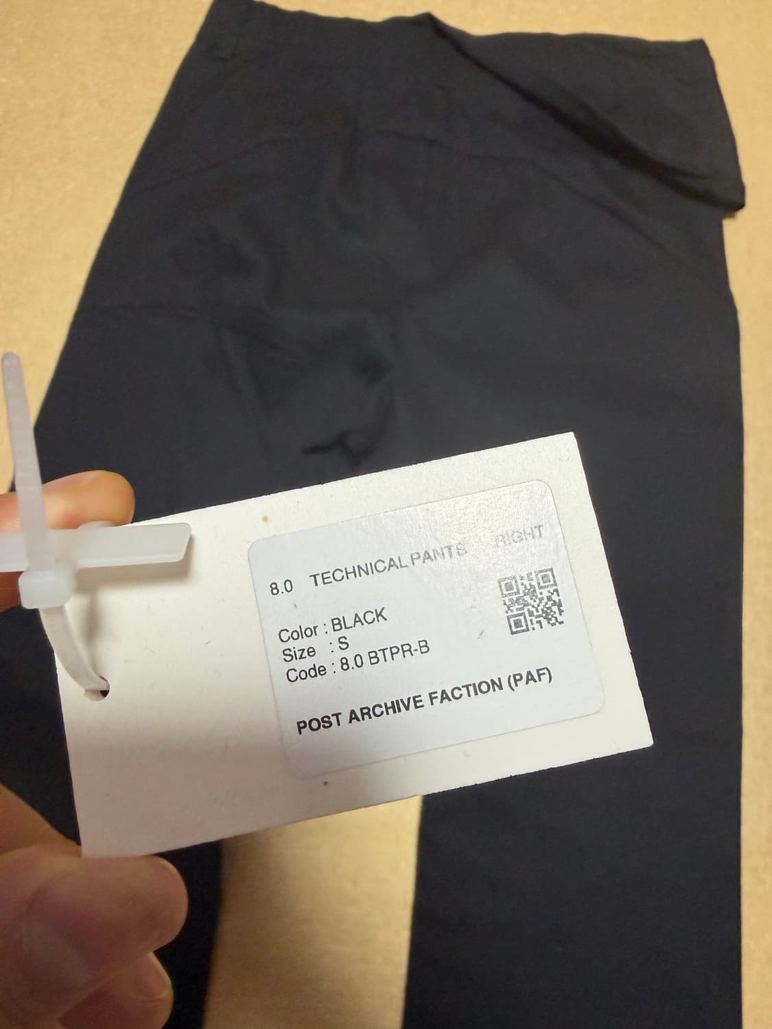 [S]포스트아카이브팩션 8.0 테크니컬 팬츠 블랙 상품이미지7