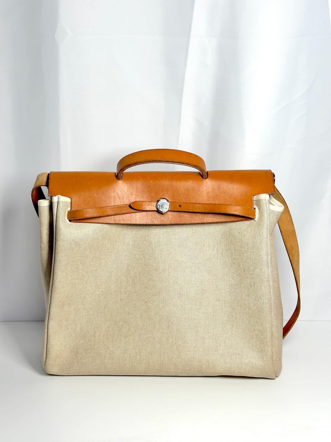 Hermès 에르백(Herbag) 캔버스 & 레더 숄더백 상품이미지2