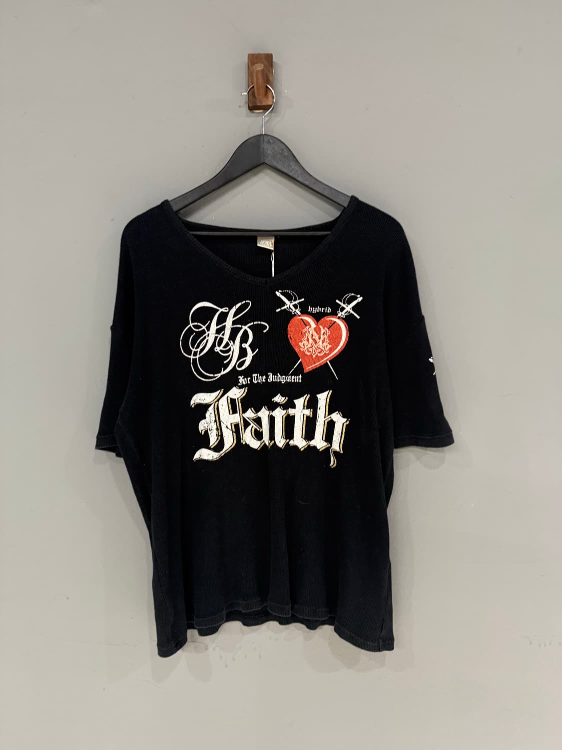 punk & y2k printing detail top 상품이미지7