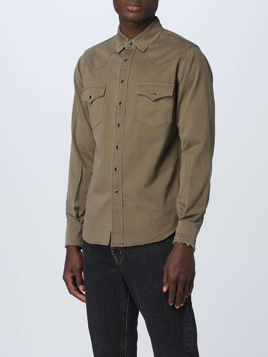 [이준호님 착용] 생로랑 22ss 퍼머넌트 웨스턴 셔츠 상품이미지2