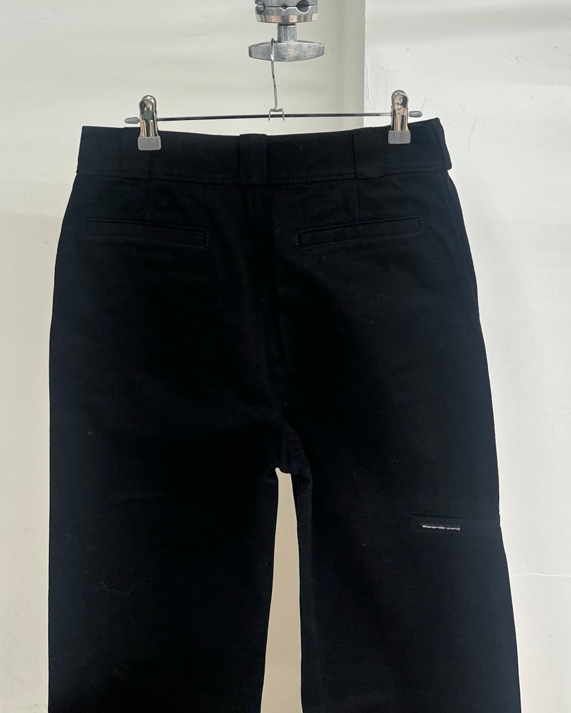 알렉산더 왕 블랙 와이드 코튼 팬츠 상품이미지5