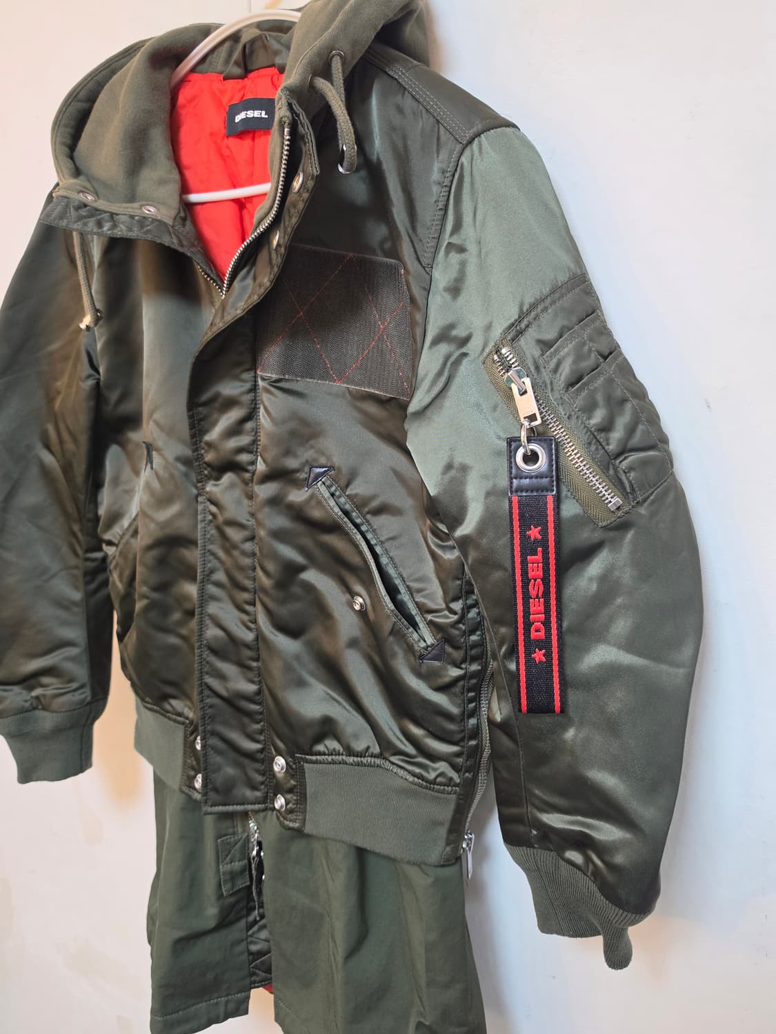 디젤 스페셜라인 여성 후드 자켓 85(XS) 상품이미지6