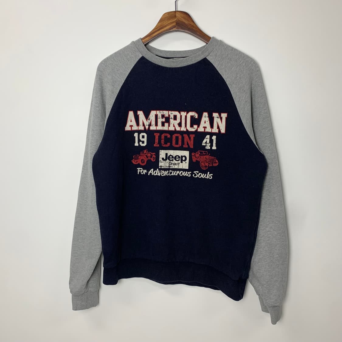 Jeep 지프 y2k 와투케 나그랑 맨투맨 상품이미지2