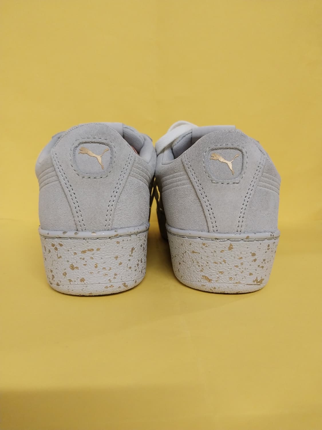 여성 푸마 스웨이드 플랫폼 스니커즈, 운동화 (255) 상품이미지4