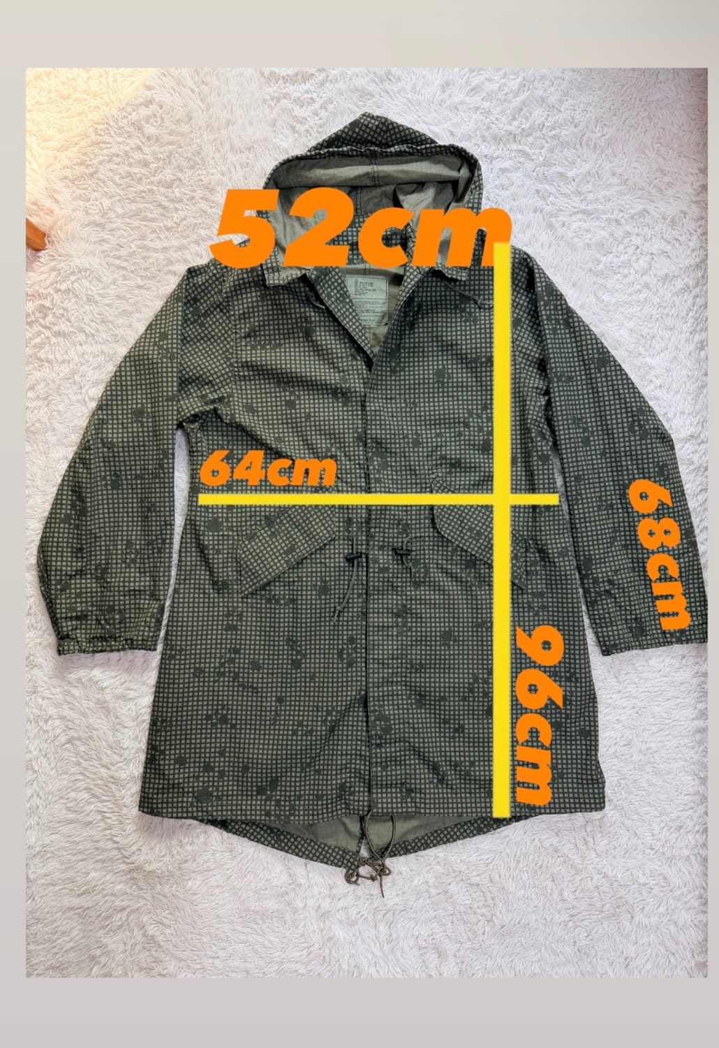 미군 오리지널 데저트 나이트 카모 파카 (DNC Parka) - 상품이미지1