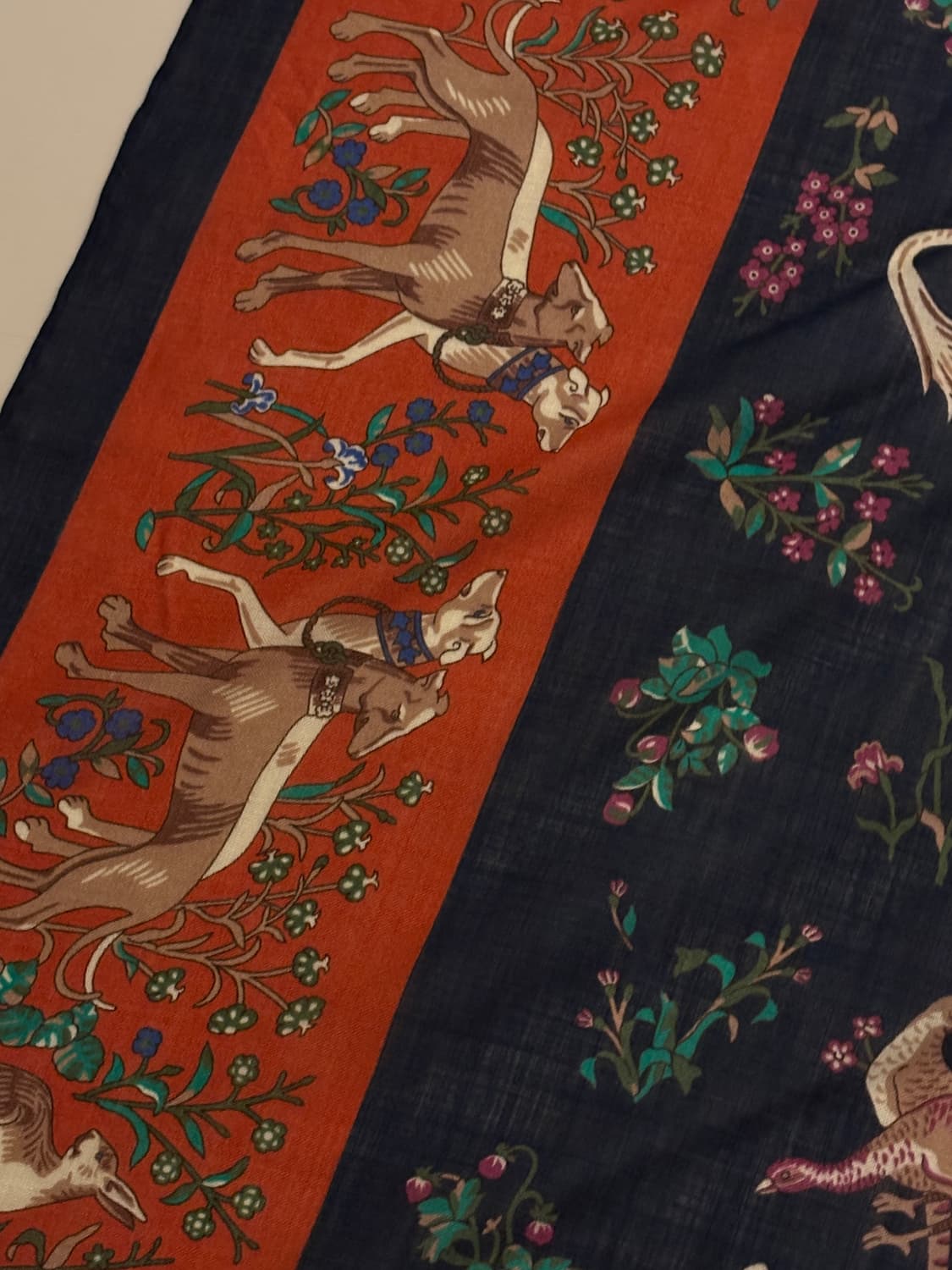 드레익스 울 실크 스카프 정사각형 상품이미지1