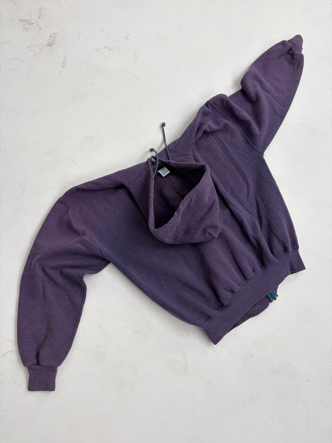 90s Russell Zip Up Hoodie (lavender) 상품이미지2