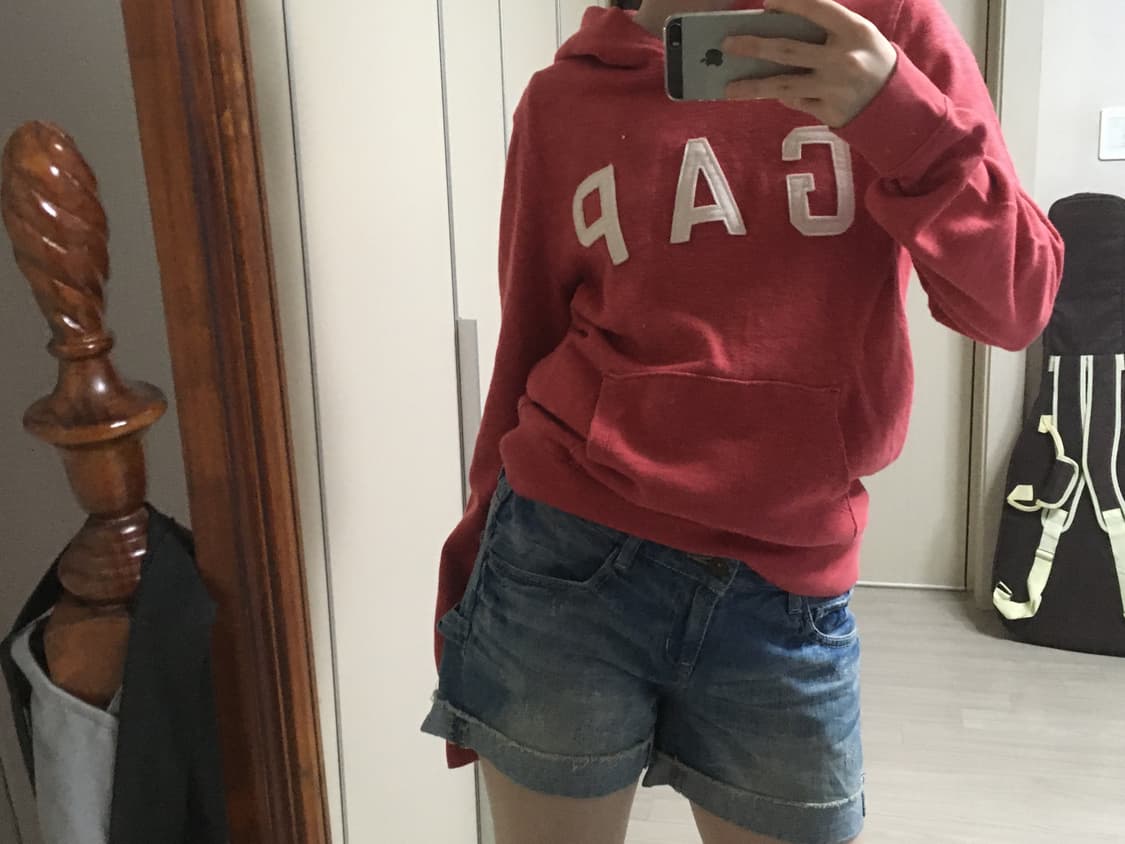 Beams heart denim shorts 상품이미지7