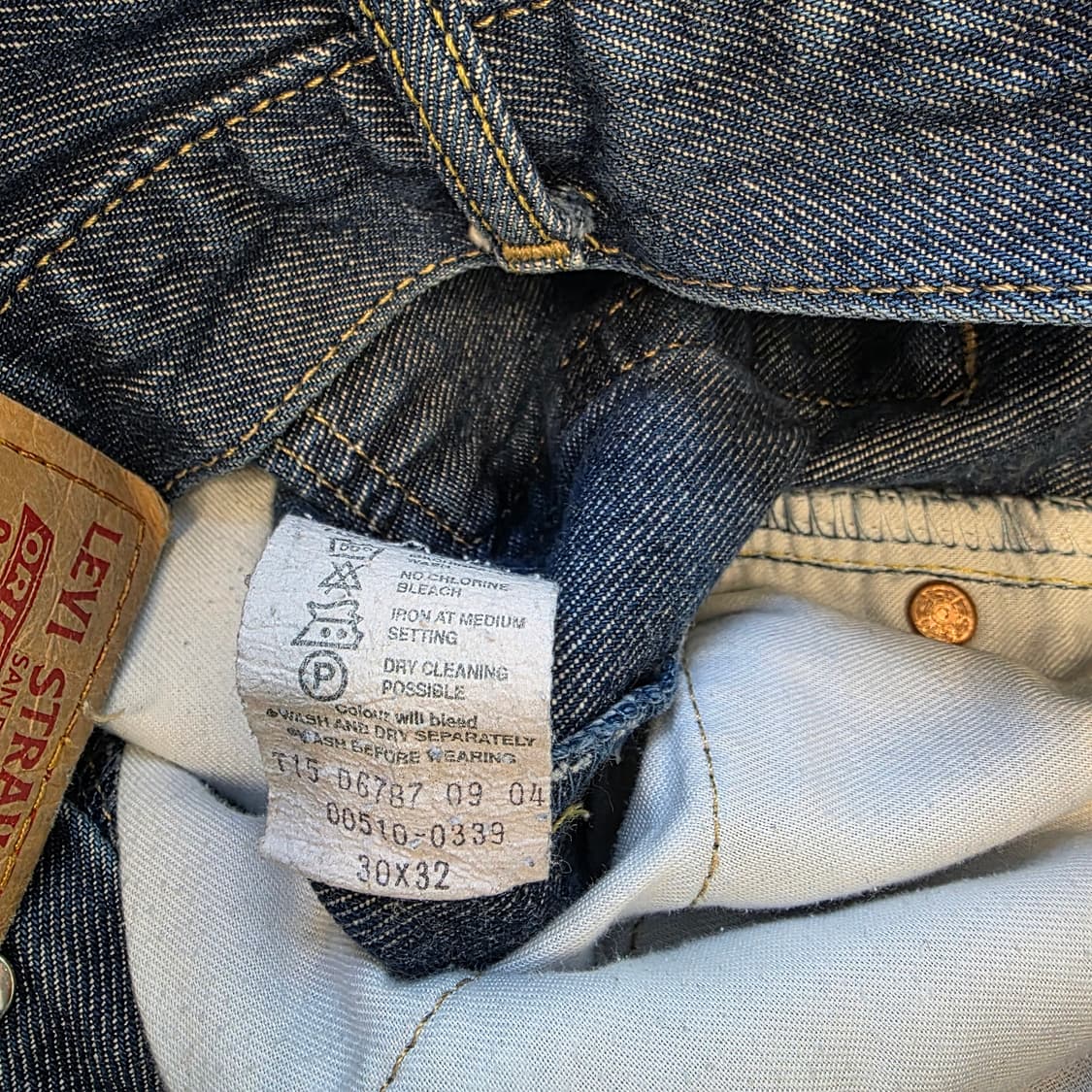 [W30L32]00s 리바이스 510 데님팬츠 상품이미지4