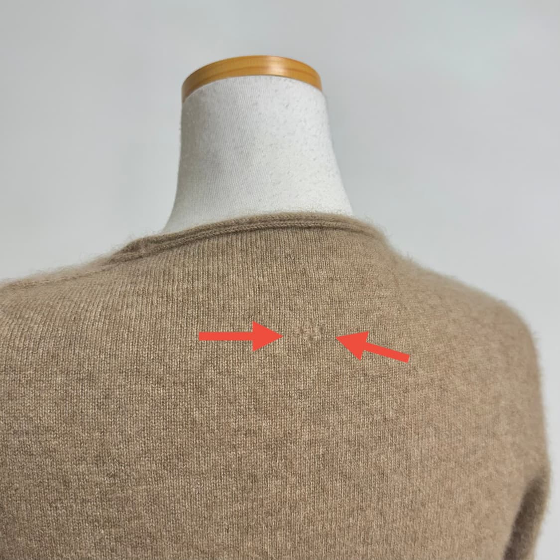 [캐시미어 100%] 딥 브이넥 여성 니트 상품이미지4