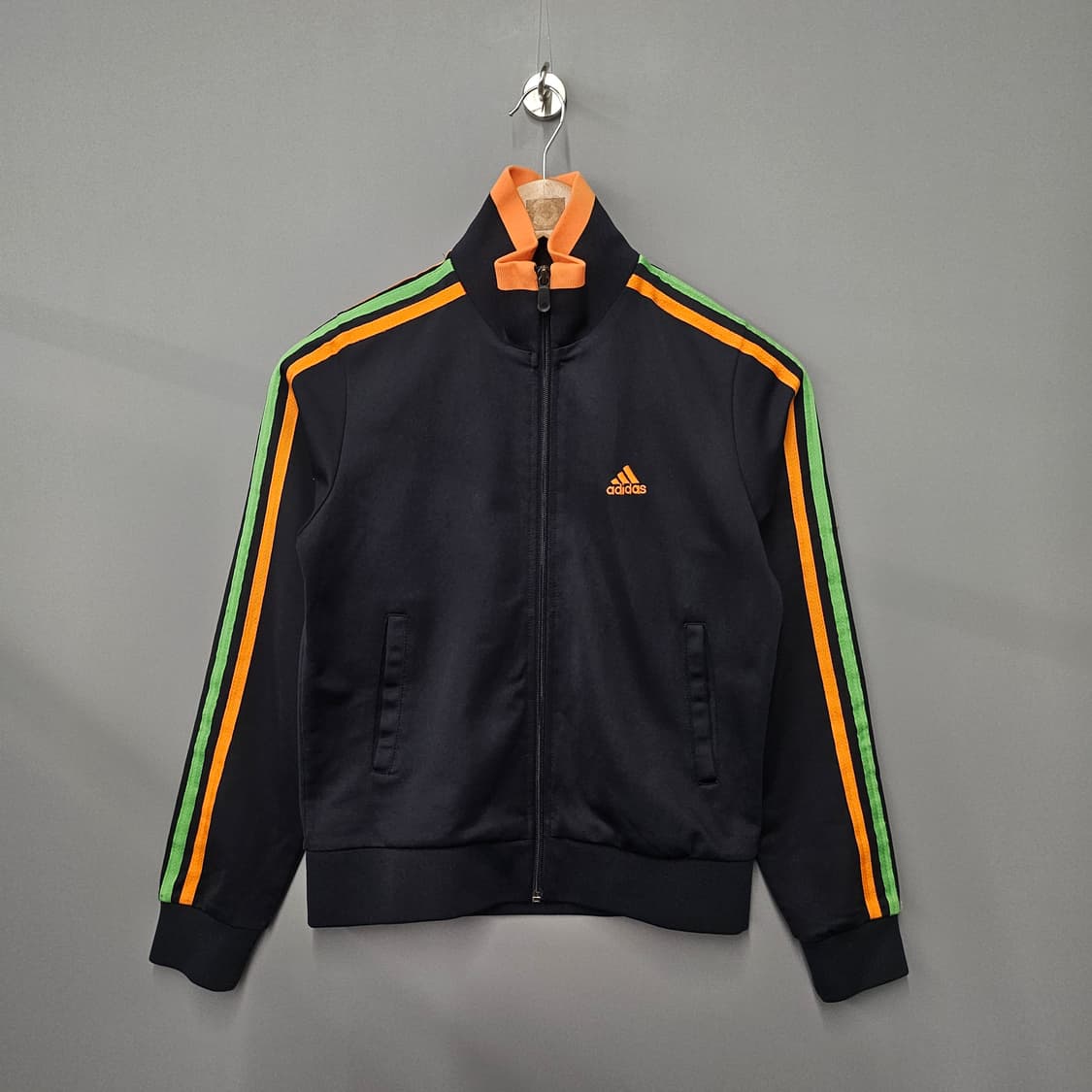 아디다스 그린 오렌지 트랙탑 저지 상품이미지1