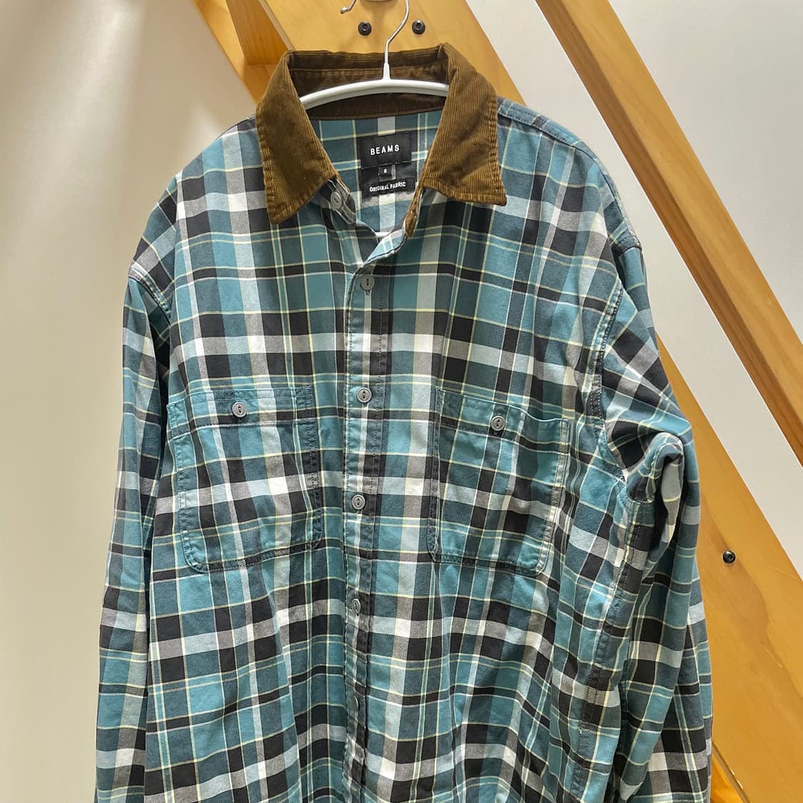 빔즈 헤비 체크 워크 셔츠 상품이미지2