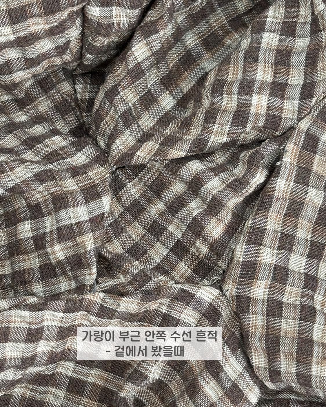 PARTYSU nerd balloon gingham check pants 상품이미지6