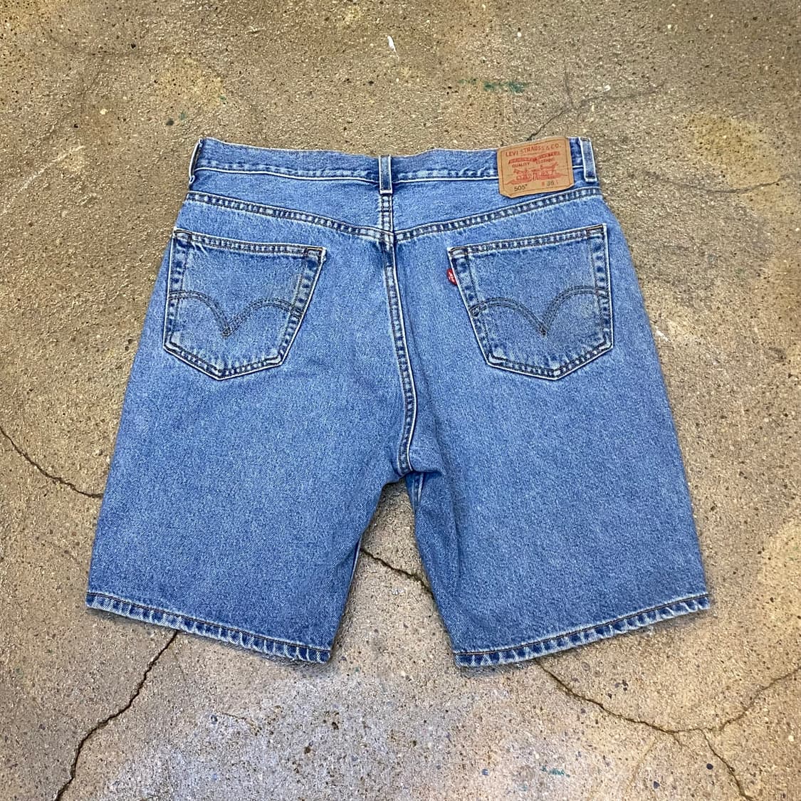 미국 빈티지 리바이스 505 연청바지 36size 상품이미지5