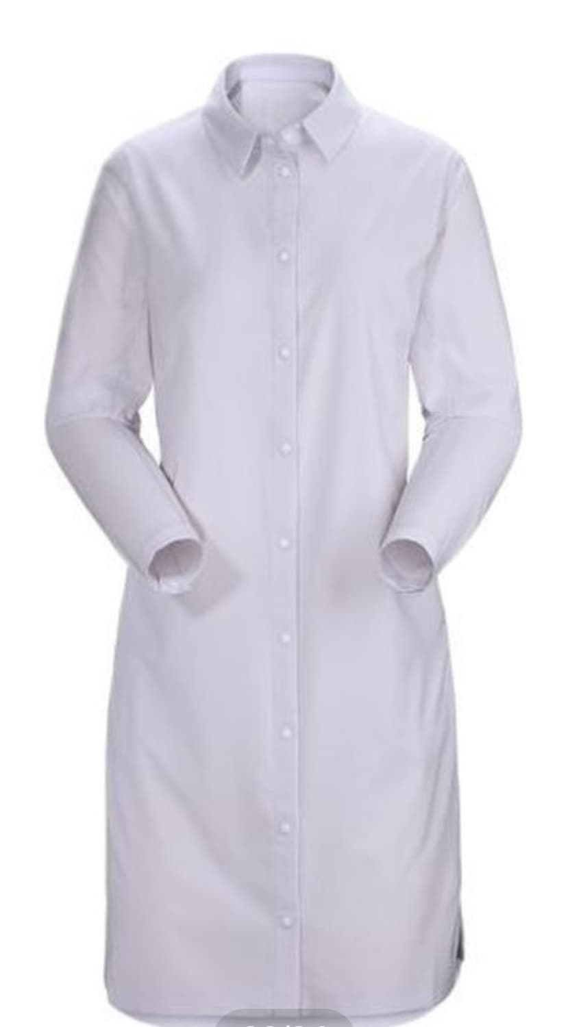 아크테릭스 콘텐타 셔츠 LS 여성 m사이즈, 화이트 상품이미지2