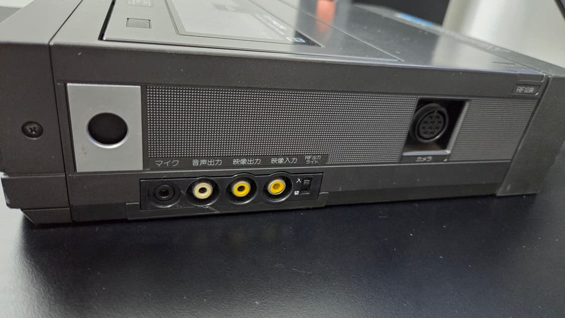 내셔널(파나소닉) 포터블 VHS 비디오 테이프 레코더 AG-2400 상품이미지5