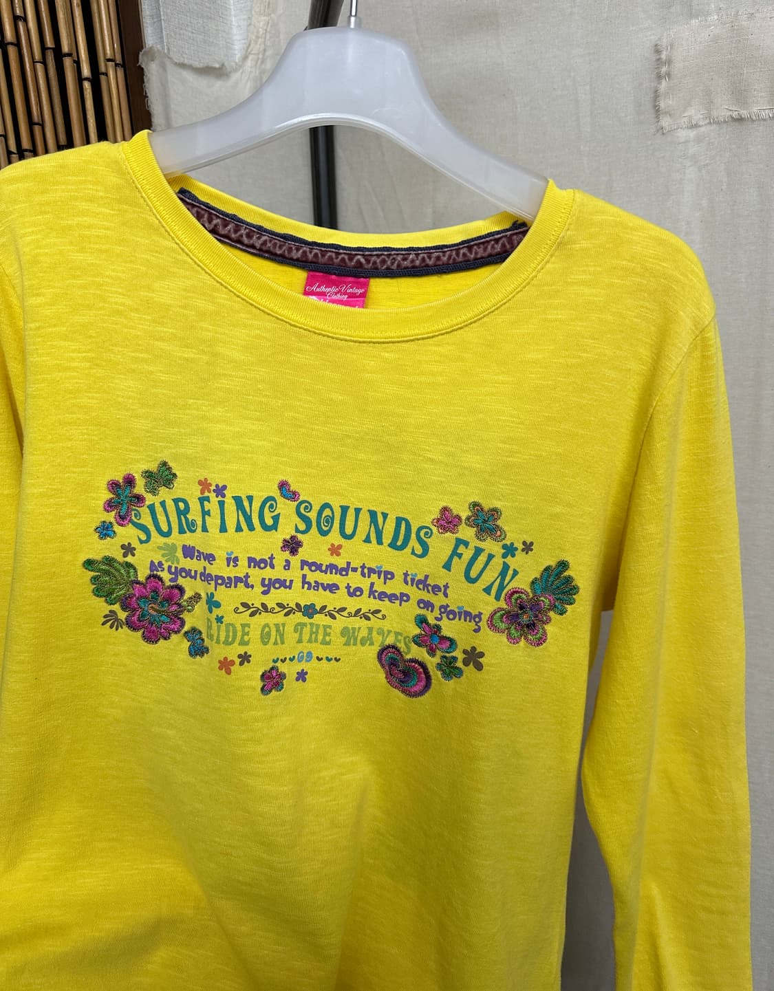 kissmark 꽃 자수티 상품이미지3