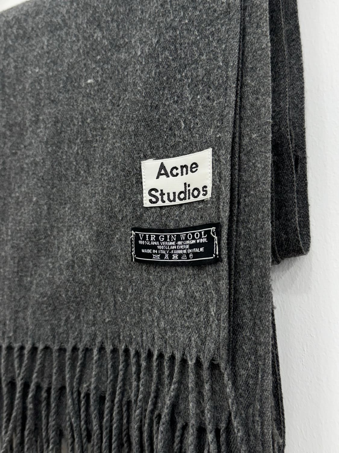 아크네 스튜디오 버진울(양모) 100% 머플러(네고 가능)  상품이미지4