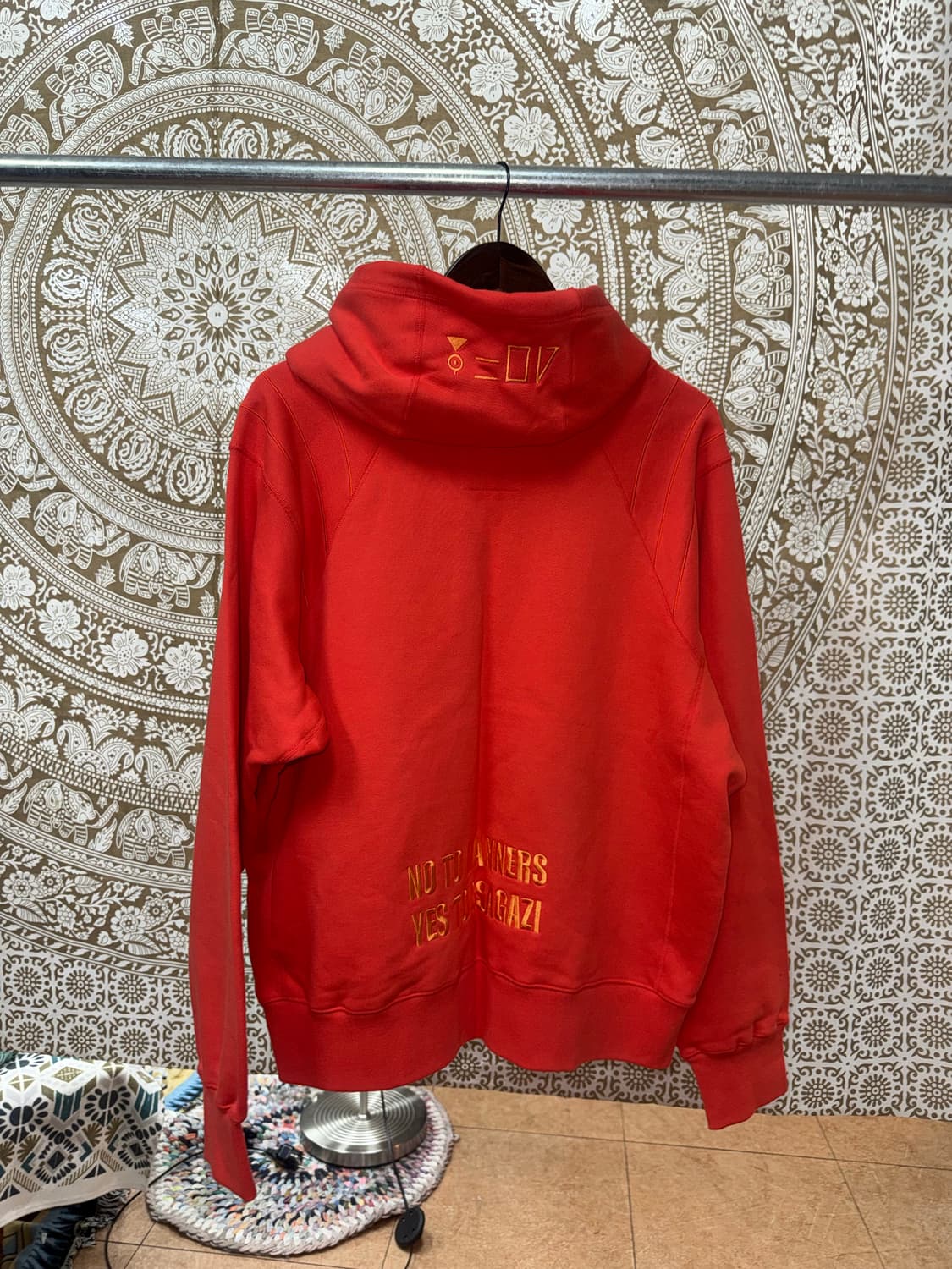 빈티지 자수 후드티  상품이미지5