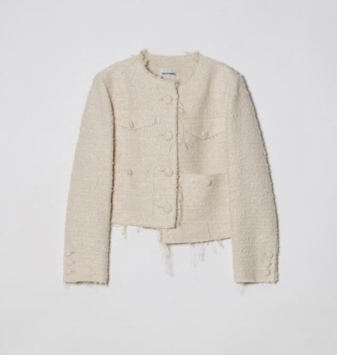 솔티페블 트위드자켓 상품이미지2