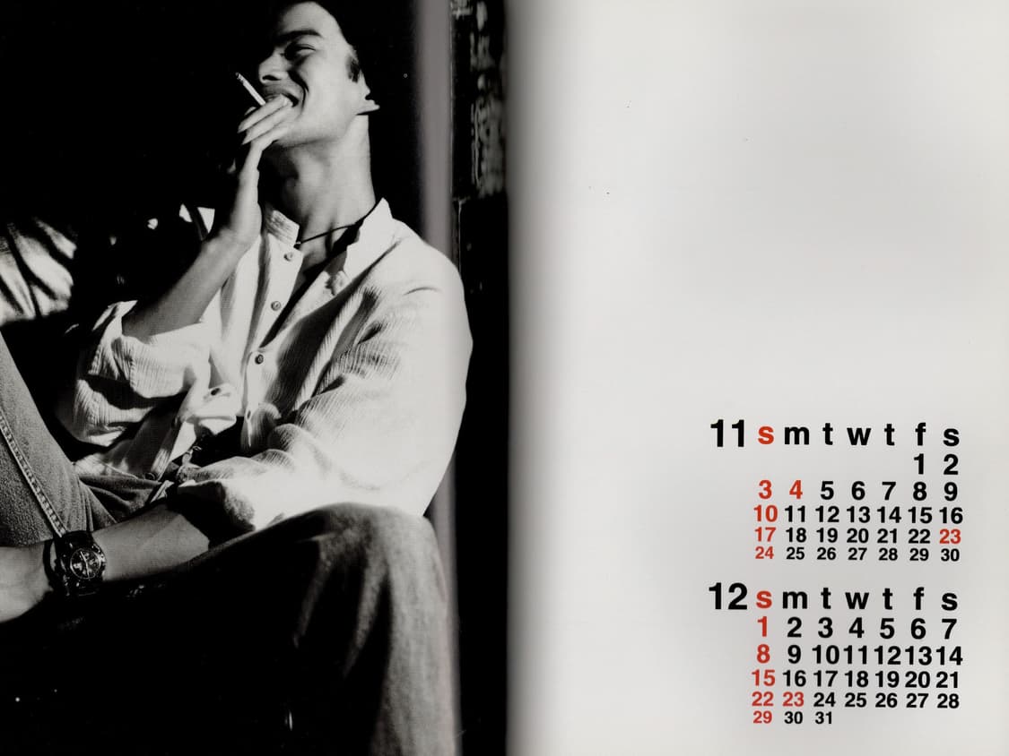 타케노우치 유타카 화보집 In the door 1995년 초판 희귀  상품이미지6