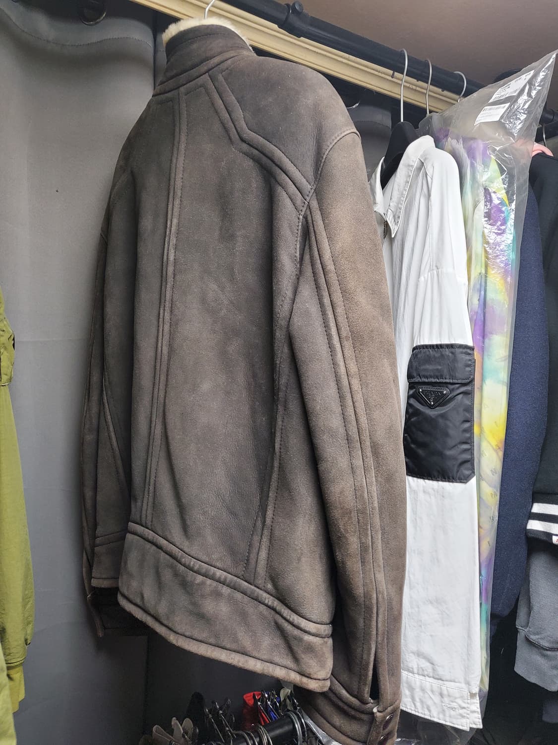 휴고보스 리얼레더 무스탕  상품이미지7