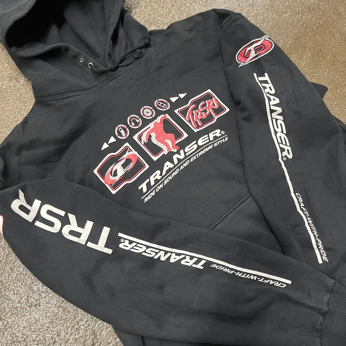 빈티지 스케이트 프림팅 후드 (105) 상품이미지2